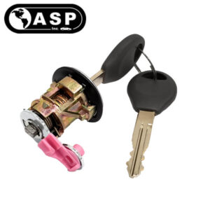 1997-2007 Nissan Infiniti Subaru / DA34 / Driver or Passenger Side Door Lock Cylinder / Coded/ D-16-129 (ASP)