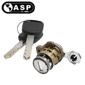 2002-2014 Honda Acura / HO03 / Passenger / Door Lock Cylinder / Coded / D-19-124 (ASP)
