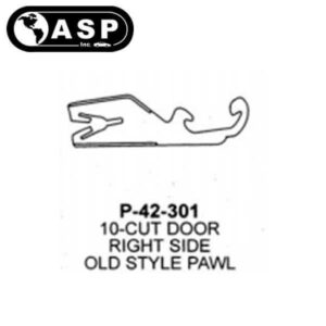 1987-1994 Ford / H54 / 10 Cut / Right Pawl for Passenger Door Lock / P-42-301 (ASP)