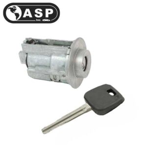 2007-2019 Toyota Pontiac Scion / 10-Cut / TR47 / Transponder / Ignition Lock Cylinder / Coded / C-30-198 (ASP)