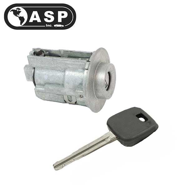 2007-2019 Toyota Pontiac Scion / 10-Cut / TR47 / Transponder / Ignition Lock Cylinder / Coded / C-30-198 (ASP)