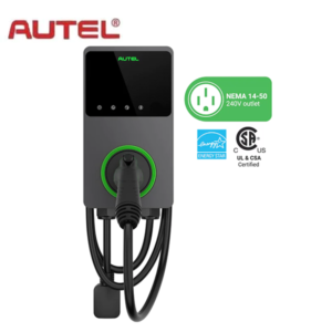 Autel - MaxiCharger AC Home 40A - NEMA 14-50 - EV Charger With In-Body Holster