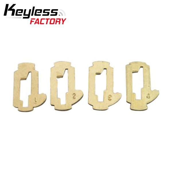 1992 - 2019 Toyota TR47 / TOY43 / 8 Cut / Ignition Lock Wafer Set (AFTERMARKET) - Image 2