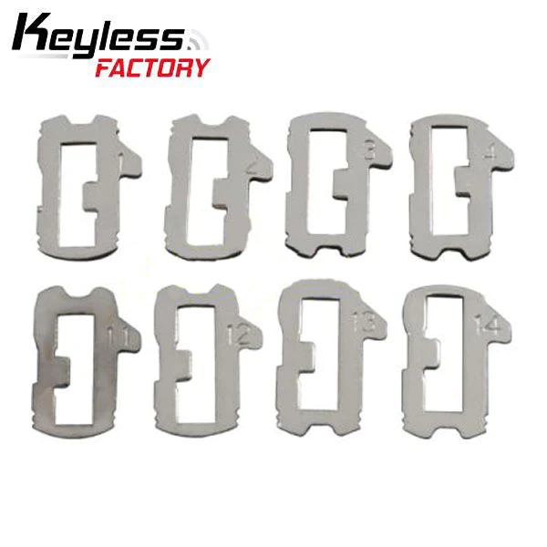 1996 - 2015 VW HU66 / HU92R Ignition Lock Wafer Set (AFTERMARKET) - Image 2