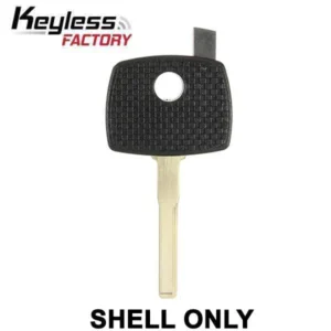 HU64 2 Track Mercedes / Transponder Key Shell / High-Security Blade / (No Chip) / (AFTERMARKET)