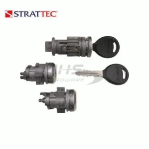 Dodge Chrysler 1998-2008 / Ignition Lock & Door Kit / Coded / 7012941 (Strattec)