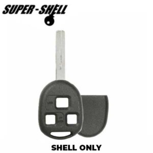 1998-2010 Lexus / 3-Button Remote Head Key Shell / TOY40 / HYQ12BBT HYQ1512V (RHS-LEX-143)