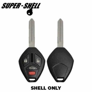 2006-2007 Mitsubishi / 4-Button Remote Head Key Shell / MIT6 / OUCG8D-620M-A (RHS-MIT-014)