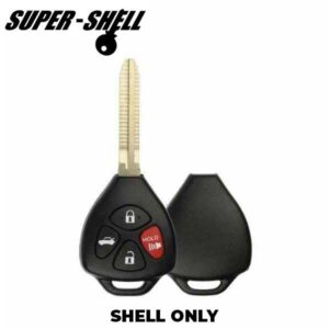 2005-2012 Toyota Scion / 4-Button Remote Head Key Shell / TR47 / HYQ12BBY, GQ4-29T (RHS-TOY-138)